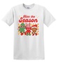 Epic Adult/Youth Rizz The Season Skibidi Christmas Cotton Graphic T-Shirts