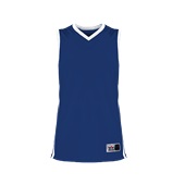 Alleson Youth Single Ply Basketball Jersey 539JY ROYAL / WHITE Primary