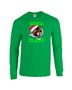 Epic Sigma Claus Christmas Tiger Skibidi Rizz Long Sleeve Cotton Graphic T-Shirts