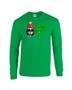 Epic Forced Family Fun Not Amused Christmas Long Sleeve Cotton Graphic T-Shirts