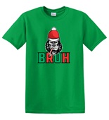 Epic Adult/Youth Bruh Not Amused Christmas Sigma Gorilla Cotton Graphic T-Shirts