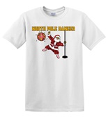 Epic Adult/Youth North Pole Dancer Santa Christmas Cotton Graphic T-Shirts