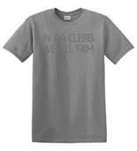Epic Adult/Youth In Da Clerb We All Fam Broad City Trend Cotton Graphic T-Shirts