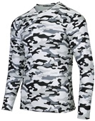 Paragon Long Sleeve Woodland T-Shirt Camo Sublimated Print 238