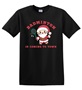 Epic Adult/Youth Badminton Is Coming To Town Santa Cotton Graphic T-Shirts