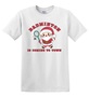 Epic Adult/Youth Badminton Is Coming To Town Santa Cotton Graphic T-Shirts