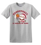 Epic Adult/Youth Basketball Is Coming To Town Santa Cotton Graphic T-Shirts