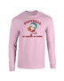 Epic Football Is Coming To Town Santa Long Sleeve Cotton Graphic T-Shirts