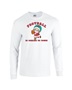 Epic Football Is Coming To Town Santa Long Sleeve Cotton Graphic T-Shirts