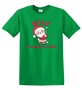 Epic Adult/Youth Golf Is Coming To Town Santa Cotton Graphic T-Shirts