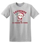 Epic Adult/Youth Lacrosse Is Coming To Town Santa Cotton Graphic T-Shirts