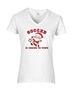 Epic Ladies Soccer Is Coming To Town Santa V-Neck Graphic T-Shirts