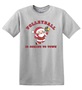 Epic Adult/Youth Volleyball Is Coming To Town Santa Cotton Graphic T-Shirts