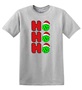 Epic Adult/Youth Pickleball Ho Ho Ho Christmas Greetings Cotton Graphic T-Shirts