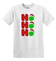 Epic Adult/Youth Pickleball Ho Ho Ho Christmas Greetings Cotton Graphic T-Shirts