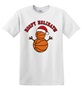 Epic Adult/Youth Hoopy Holidays Basketball Snowman Cotton Graphic T-Shirts