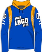 Long-Sleeve Sublimated Hood Tee - Custom "TrackerUnit" Cool Performance Unisex Warmup Gear