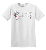 Epic Adult/Youth GutenTag German Greeting Flower Bird Cotton Graphic T-Shirts