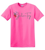 Epic Adult/Youth GutenTag German Greeting Flower Bird Cotton Graphic T-Shirts