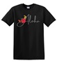 Epic Adult/Youth Aloha Hawaii Greeting Local Flower Bird Cotton Graphic T-Shirts