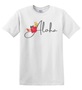 Epic Adult/Youth Aloha Hawaii Greeting Local Flower Bird Cotton Graphic T-Shirts