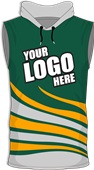 Sublimated Hood Tank - Custom "Fire" Cool Performance Unisex Tank