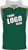 Sublimated Hood Tank - Custom "Pump" Cool Performance Unisex Tank