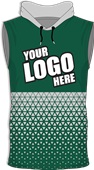 Sublimated Hood Tank - Custom "Triangles" Cool Performance Unisex Tank