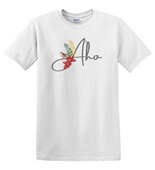 Epic Adult/Youth A'ho Kiowa Thanks Native Flower Bird Cotton Graphic T-Shirts