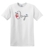 Epic Adult/Youth Osiyo Cherokee Greet Native Flower Bird Cotton Graphic T-Shirts