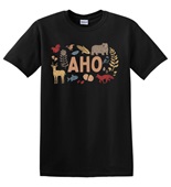 Epic Adult/Youth A'ho Indigenous Native Thanks Greeting Cotton Graphic T-Shirts