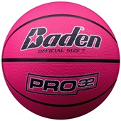 Baden PRO 32 Classic Rubber Basketballs Indoor Outdoors BR5, BR6, BR7