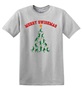 Epic Adult/Youth Merry Swishmas Basketball Christmas Tree Cotton Graphic T-Shirts