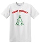 Epic Adult/Youth Merry Swishmas Basketball Christmas Tree Cotton Graphic T-Shirts