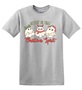 Epic Adult/Youth Getting in that Christmas Spirit Ghosts Cotton Graphic T-Shirts