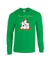 Epic Meowy Christmas Cat Tree Cute Long Sleeve Cotton Graphic T-Shirts