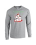 Epic Meowy Christmas Cat Tree Cute Long Sleeve Cotton Graphic T-Shirts