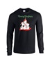Epic Meowy Christmas Cat Tree Cute Long Sleeve Cotton Graphic T-Shirts