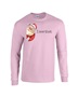 Epic I Saw That Santa Jesus Meme Dark Text Long Sleeve Cotton Graphic T-Shirts