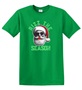 Epic Adult/Youth Rizz the Season Christmas Santa Kiss Cotton Graphic T-Shirts