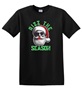 Epic Adult/Youth Rizz the Season Christmas Santa Kiss Cotton Graphic T-Shirts