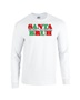 Epic Santa Bruh For Real I Can Explain Long Sleeve Cotton Graphic T-Shirts