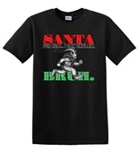 Epic Adult/Youth Santa Bruh For Real Can Explain Krampus Cotton Graphic T-Shirts