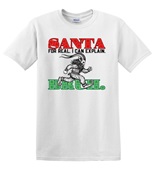Epic Adult/Youth Santa Bruh For Real Can Explain Krampus Cotton Graphic T-Shirts