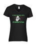 Epic Ladies He Sees You When YOU'RE Pooping Santa 1 V-Neck Graphic T-Shirts