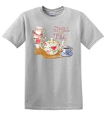 Epic Adult/Youth Spill The Tea Cotton Graphic T-Shirts