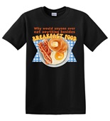 Epic Adult/Youth Breakfast Food Quote Parks & Rec Knope Cotton Graphic T-Shirts