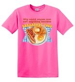 Epic Adult/Youth Breakfast Food Quote Parks & Rec Knope Cotton Graphic T-Shirts