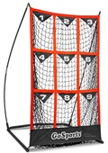 GoSports 9 Pocket Baseball/Softball Pitching Strike Zone Target Net 49"x30"