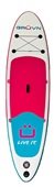 GRUVN 10'6 All Around Inflatable Paddle Board - Smile Design Paddleboard